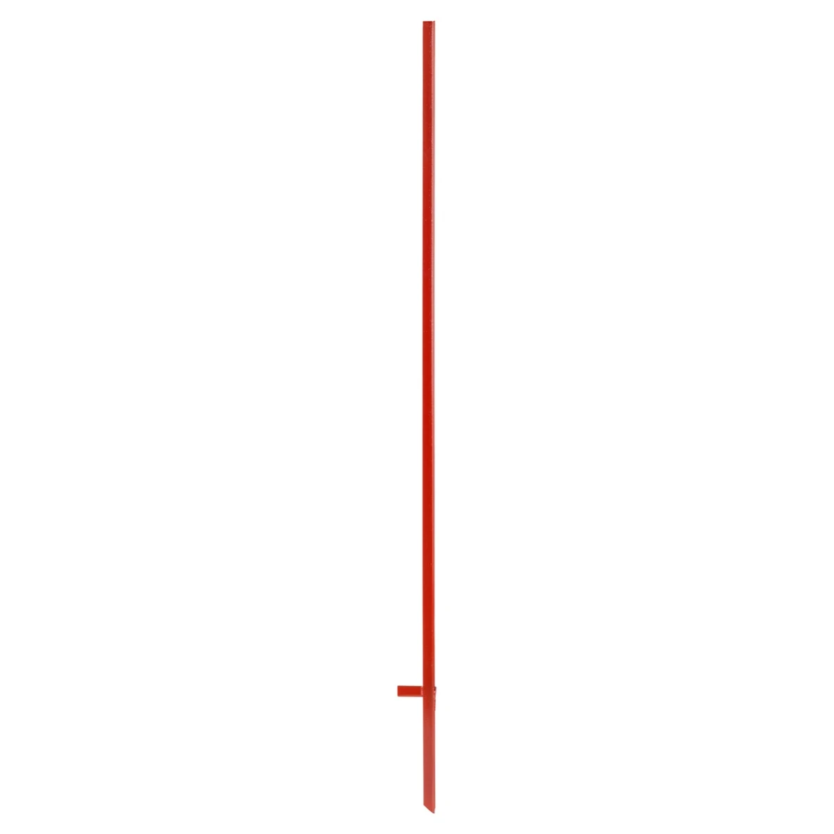 Stâlp din oțel cornier 25 × 25 mm, 165 cm, 10 buc.