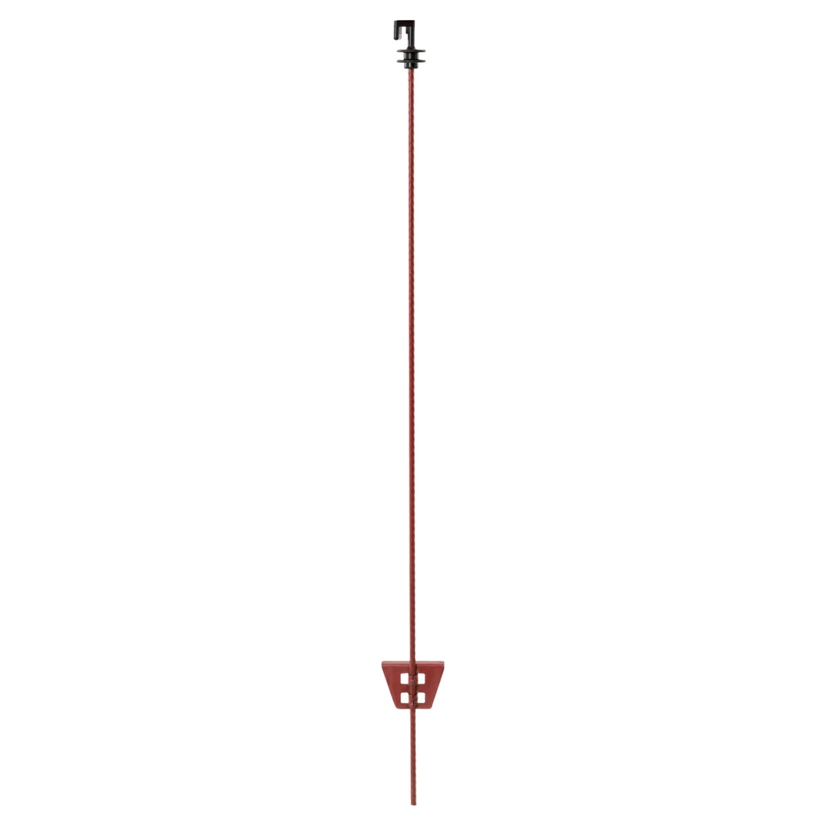 Stâlp din oțel, pentru gard electric, Ø8 mm × 107 cm, 30 buc.