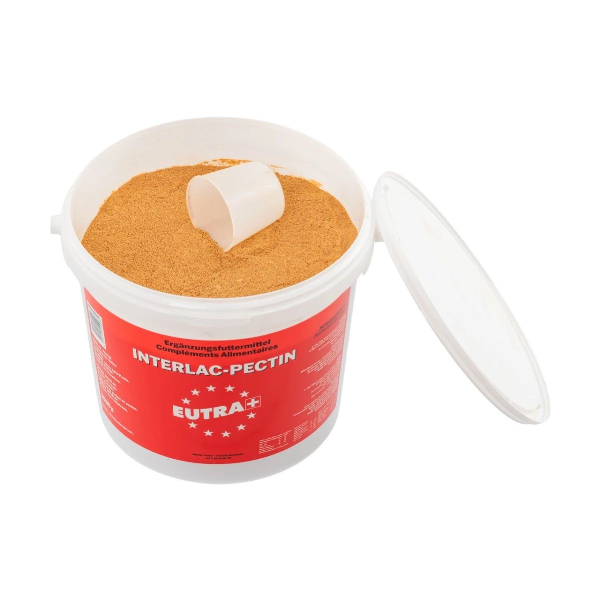 Supliment nutritiv Eutra Interlac pectin pentru prevenirea diareei la viței și purcei, 2,5 kg