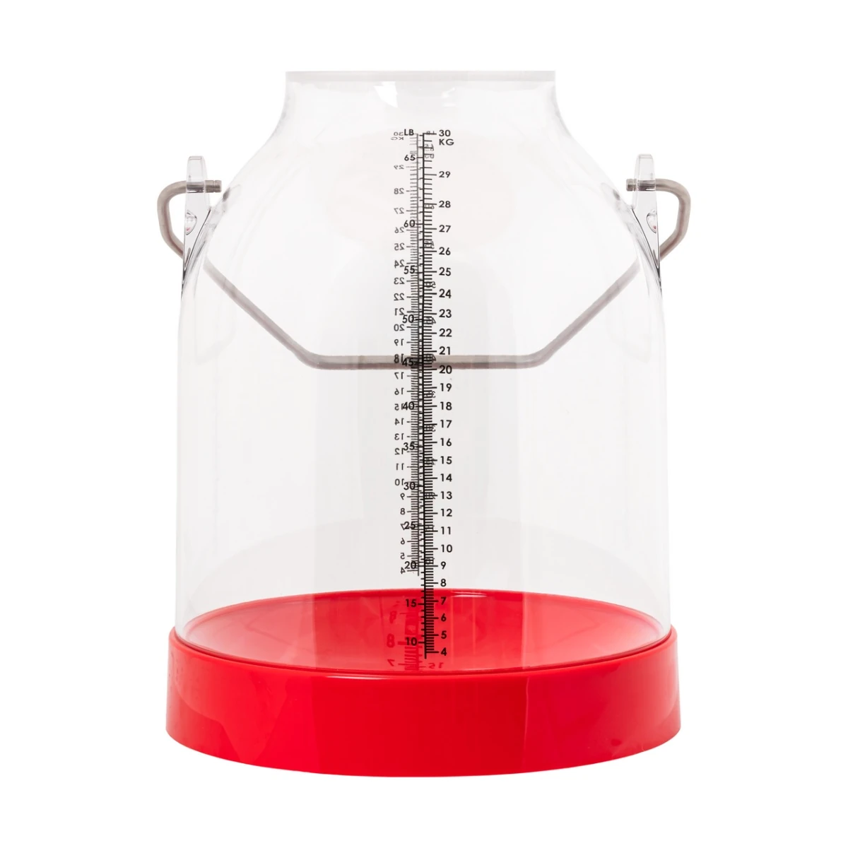 Bidon gradat pentru lapte, din plastic, 30 litri