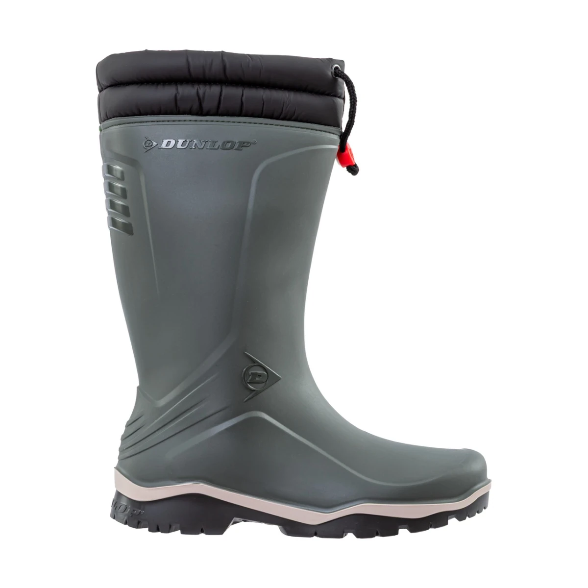 Cizmă de cauciuc pentru timp de iarnă, Dunlop Blizzard, verde, 40 :: 40