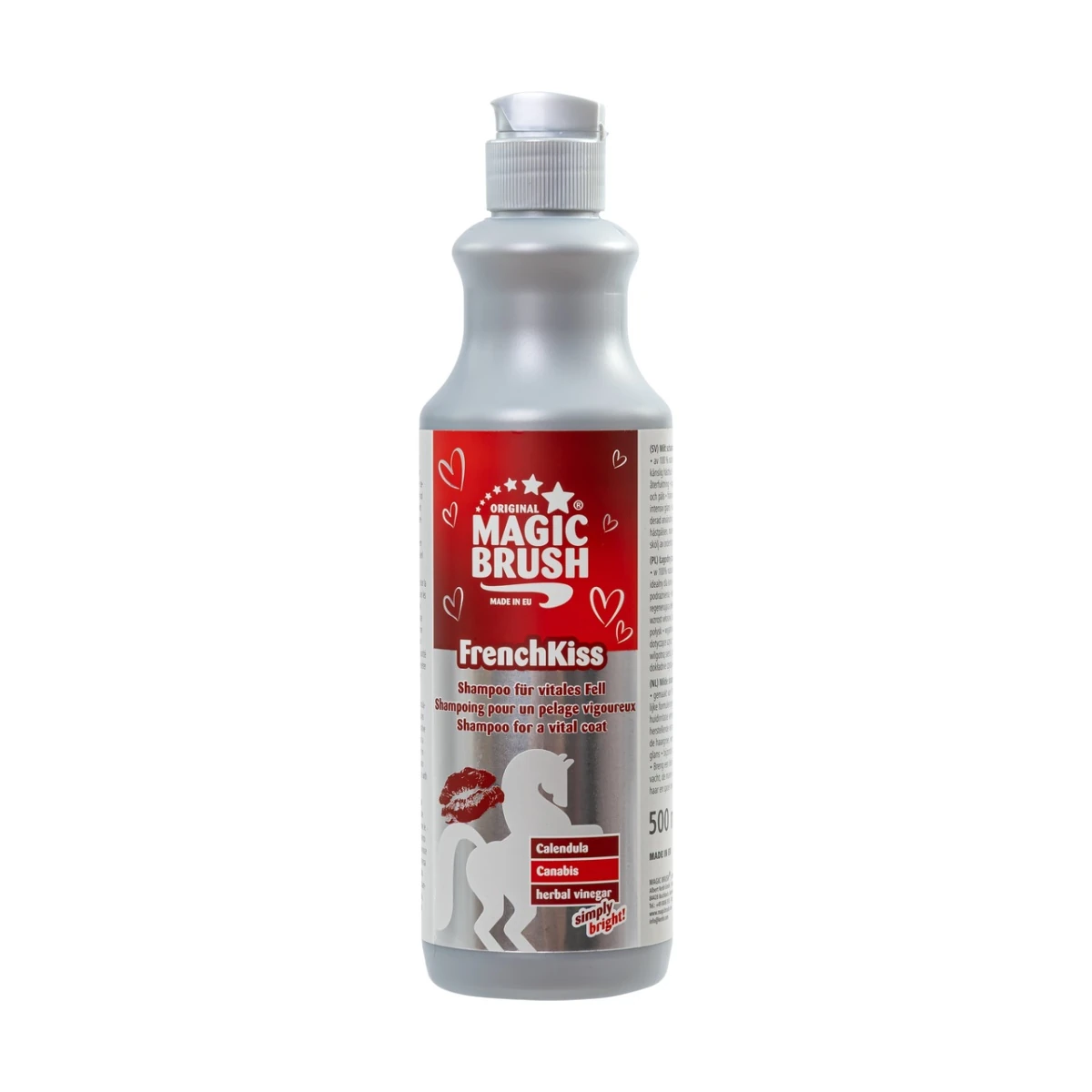 Șampon pentru cai, aromă FrenchKiss, MagicBrush, 500 ml
