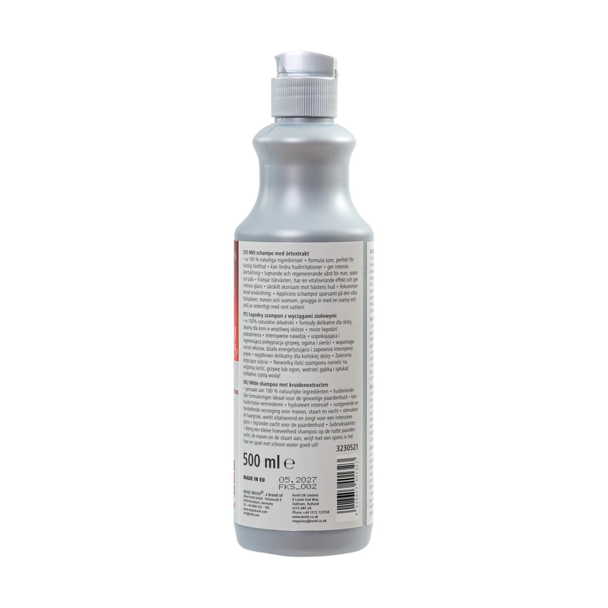 Șampon pentru cai, aromă FrenchKiss, MagicBrush, 500 ml