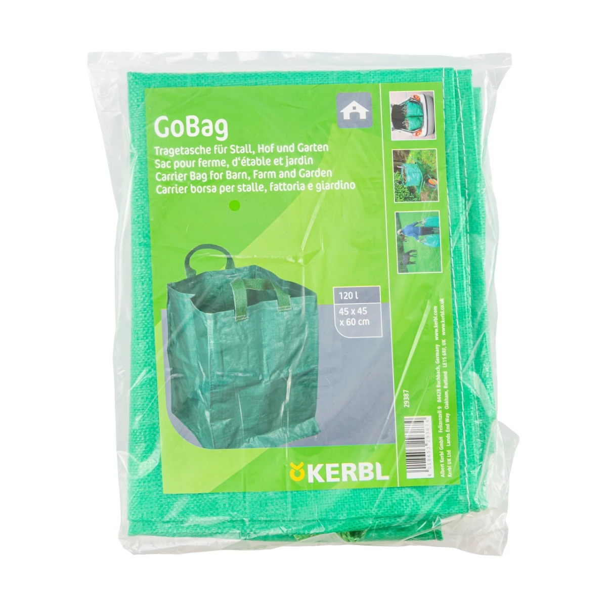 Sac de grădină, GoBag, 120 litri