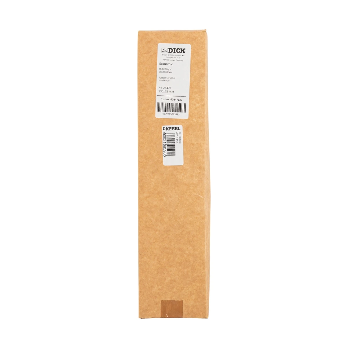 Ciocan de potcovit din lemn, Dick, 30 cm