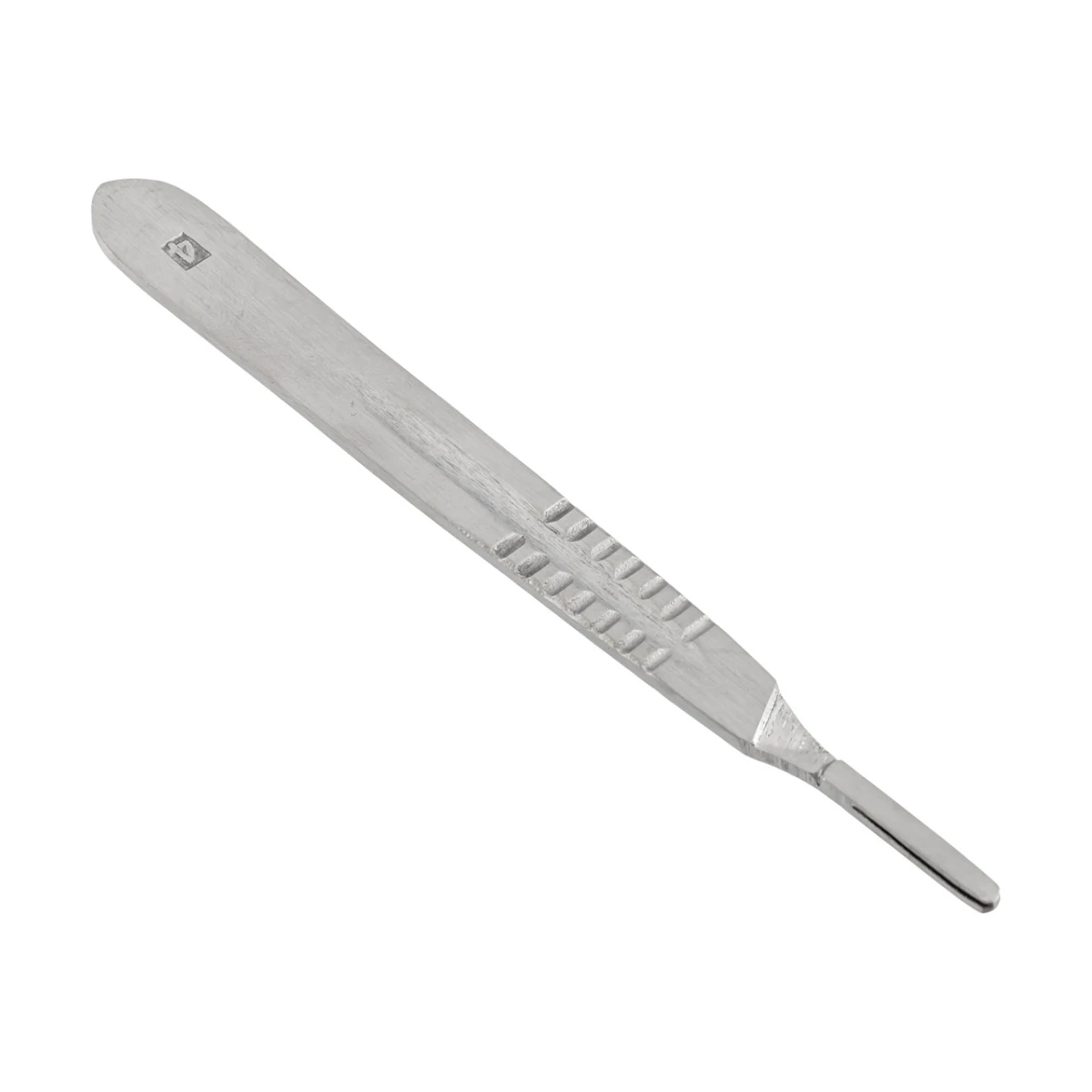 Mâner bisturiu veterinar, nr. 4, inox