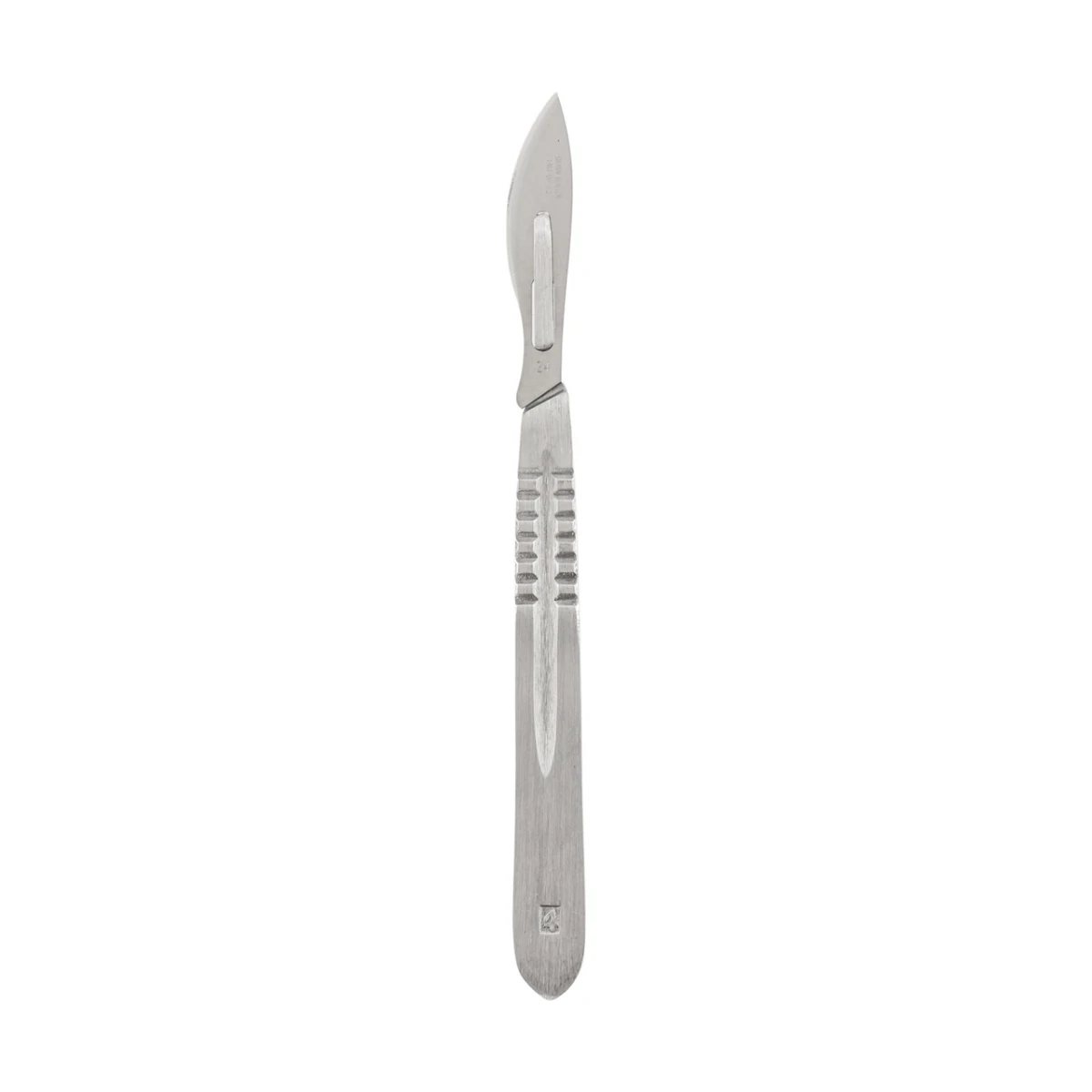 Mâner bisturiu veterinar, nr. 4, inox
