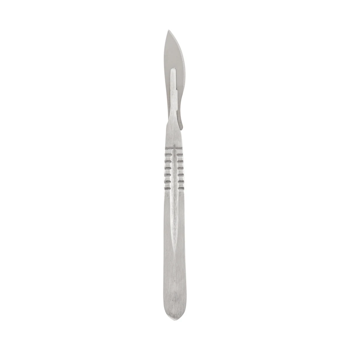 Mâner bisturiu veterinar, nr. 4, inox