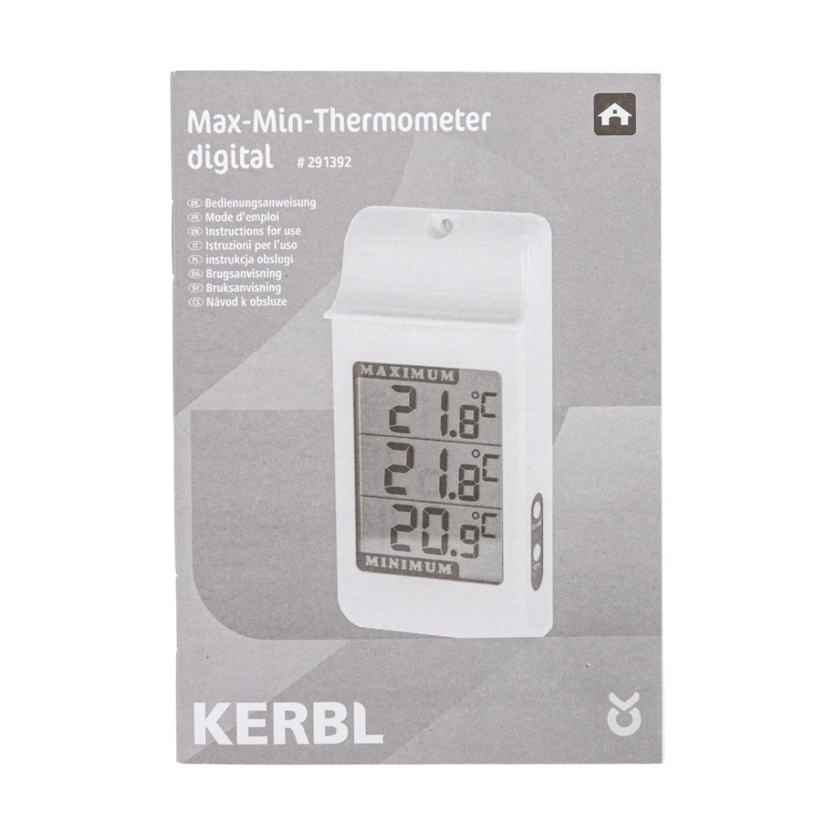 Termomemtru digital, cu funcție min-max