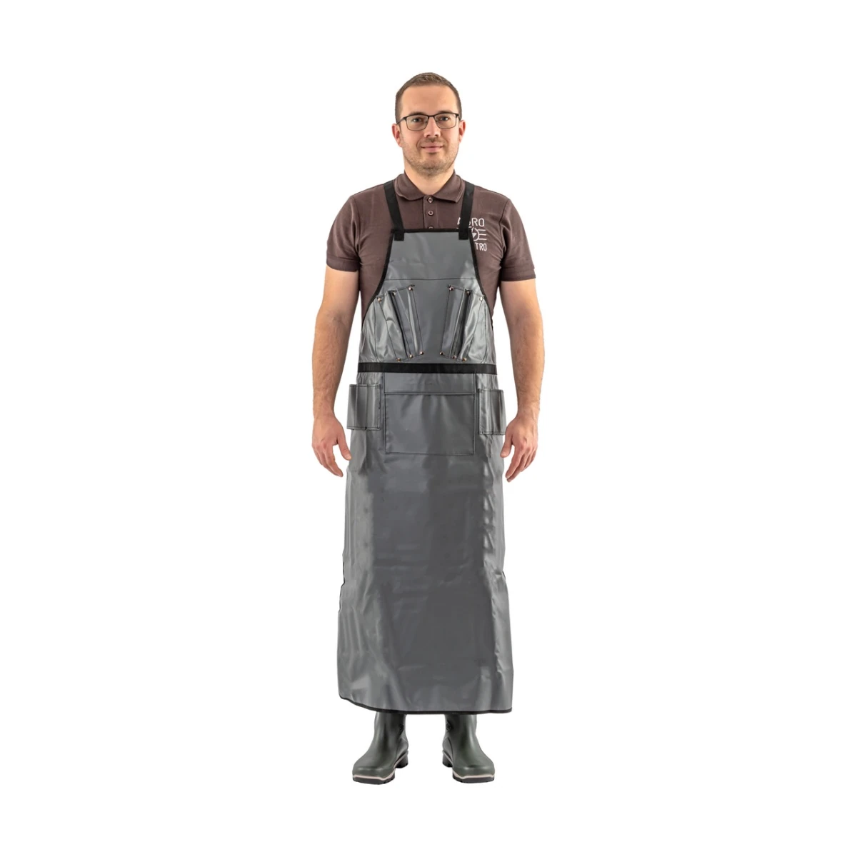 Șorț pentru tuns și tratarea copitelor, fără decupaj pentru picioare, 123 × 73 cm