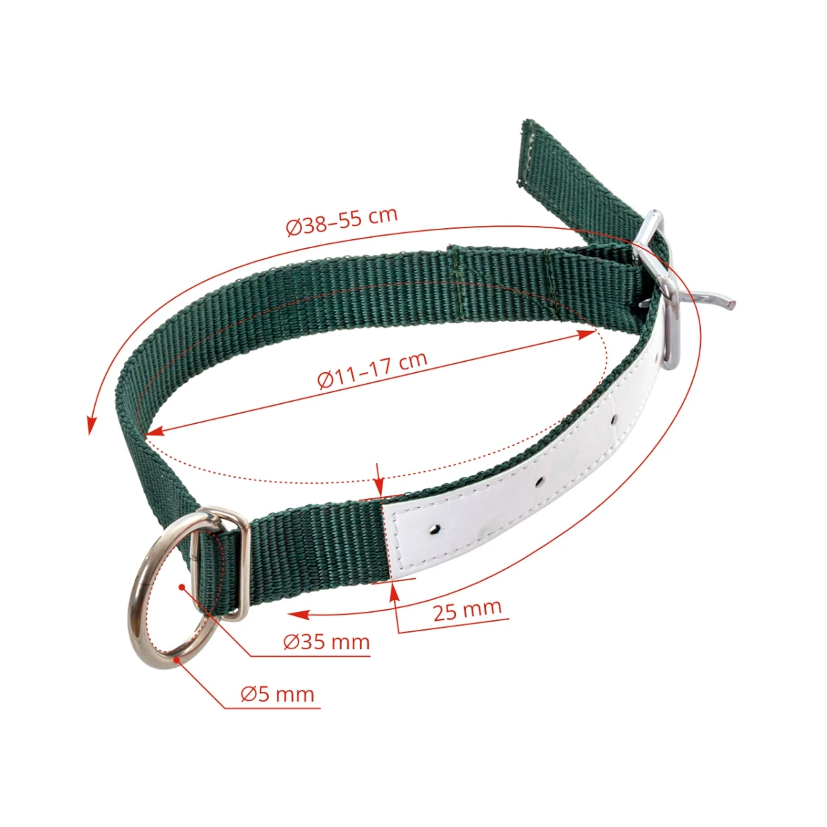 Colier pentru oi, verde, 60 cm :: Verde
