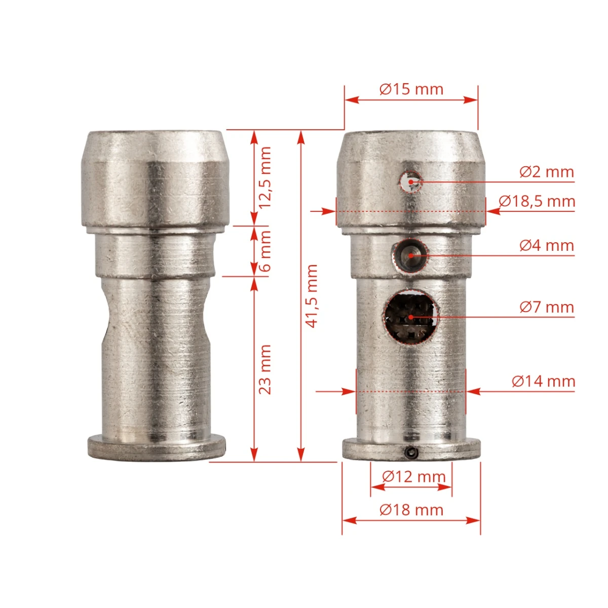 Cap de schimb pentru ecornator Portasol 3, pentru miei și iezi, Ø15 mm