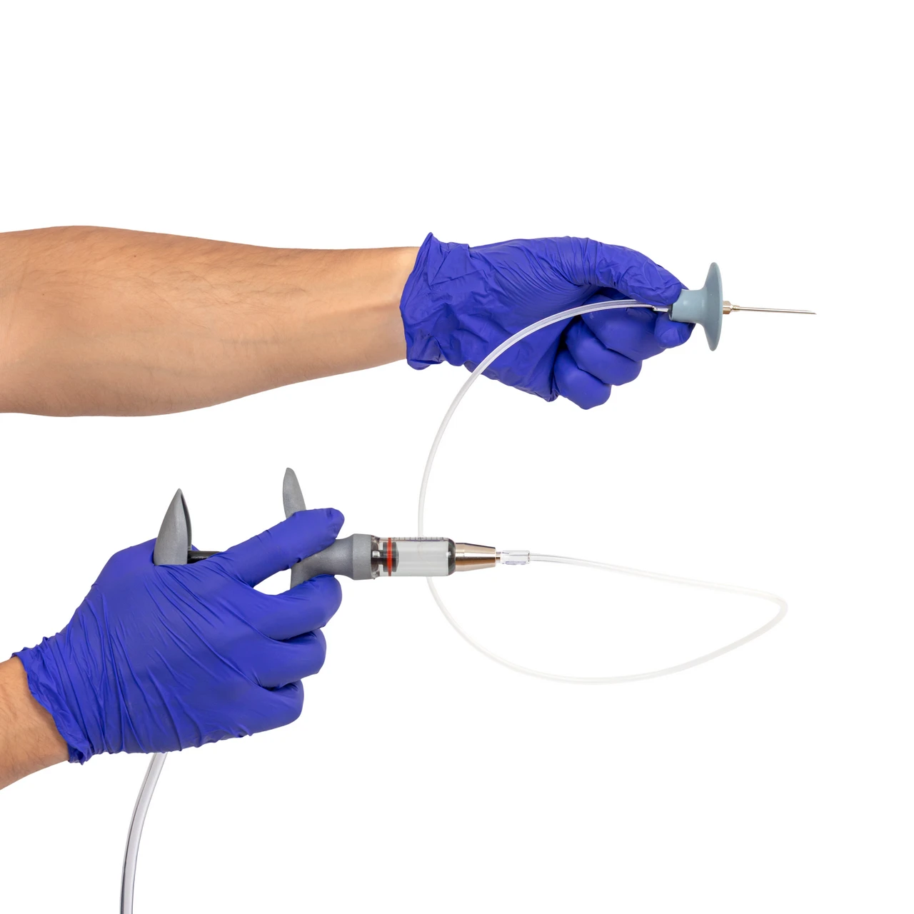 Furtun de injecție HSW, Luer Lock–Luer Lock, 75 cm