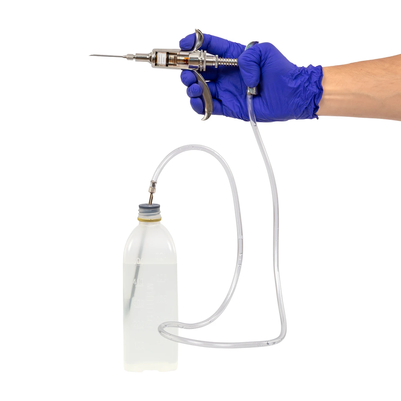 Seringă automată HSW Vet-Matic cu atașament de furtun, Luer Lock, 5 ml