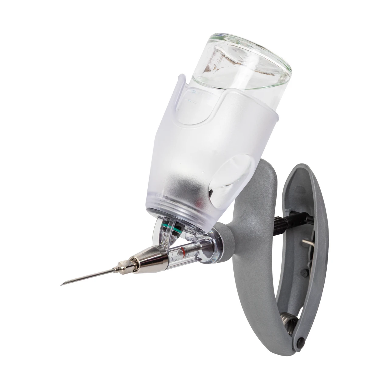 Seringă automată HSW ECO-Matic cu atașament de sticlă, Luer Lock, 0,1-0,3 ml