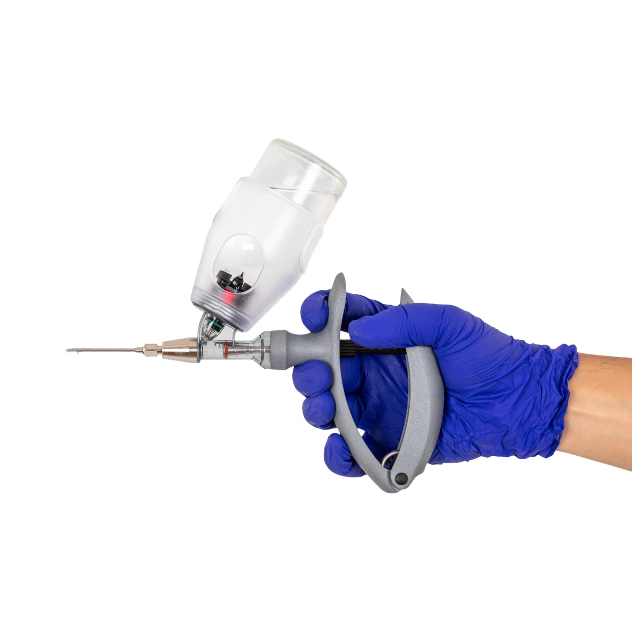 Seringă automată HSW ECO-Matic cu atașament de sticlă, Luer Lock, 0,1-1 ml