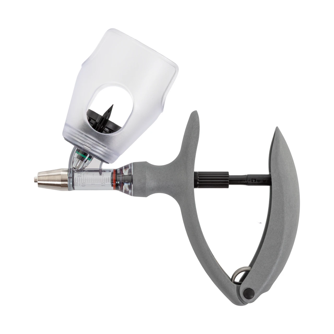 Seringă automată HSW ECO-Matic cu atașament de sticlă, Luer Lock, 0,2-2 ml