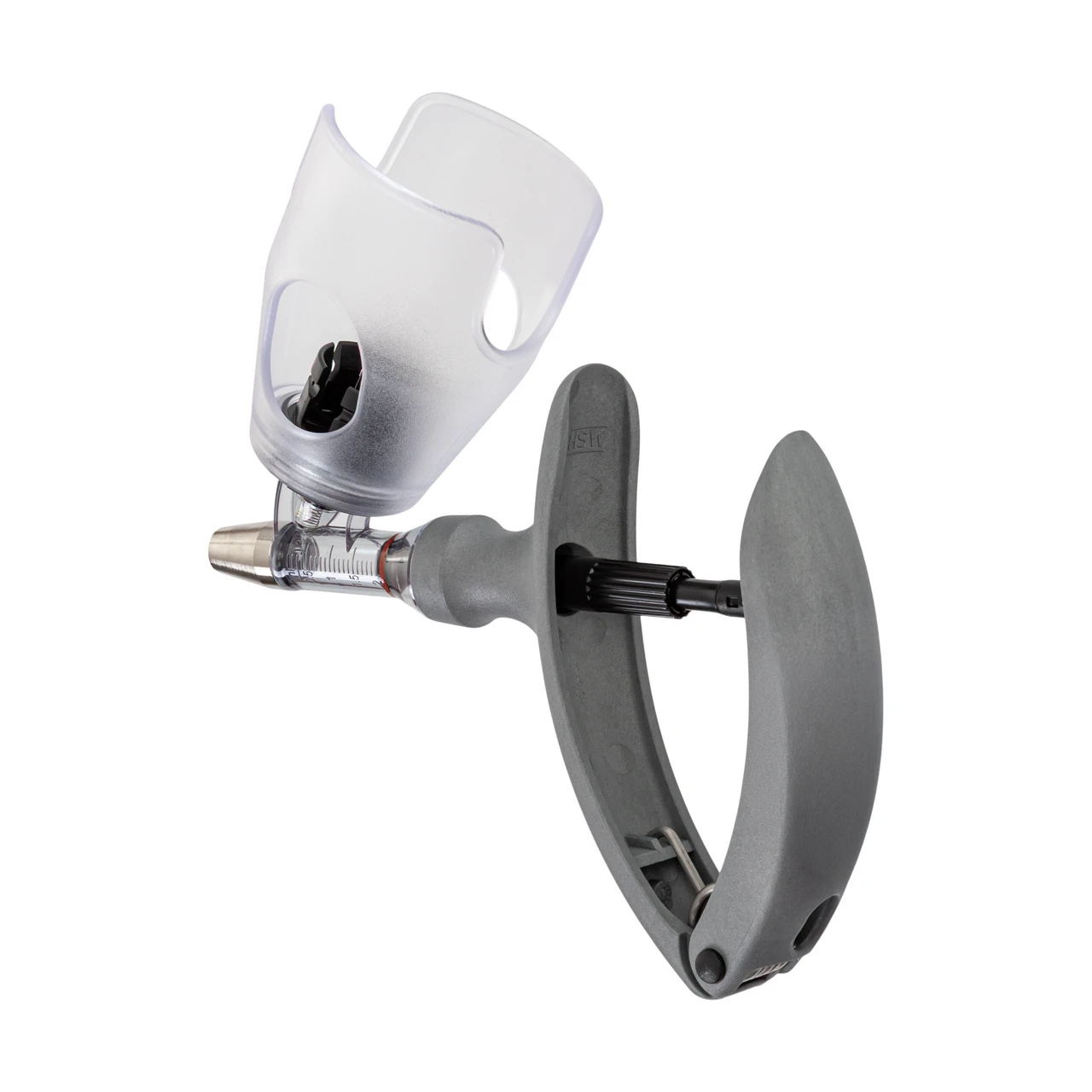 Seringă automată HSW ECO-Matic cu atașament de sticlă, Luer Lock, 0,2-2 ml