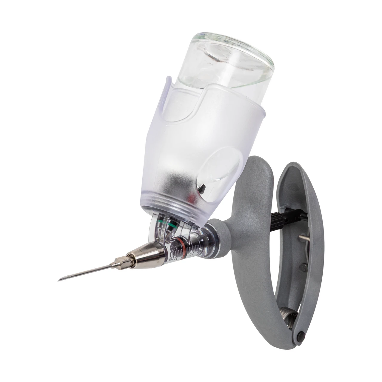 Seringă automată HSW ECO-Matic cu atașament de sticlă, Luer Lock, 0,2-2 ml