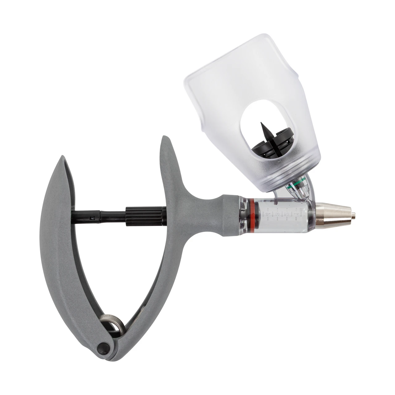 Seringă automată HSW ECO-Matic cu atașament de sticlă, Luer Lock, 0,5-5 ml