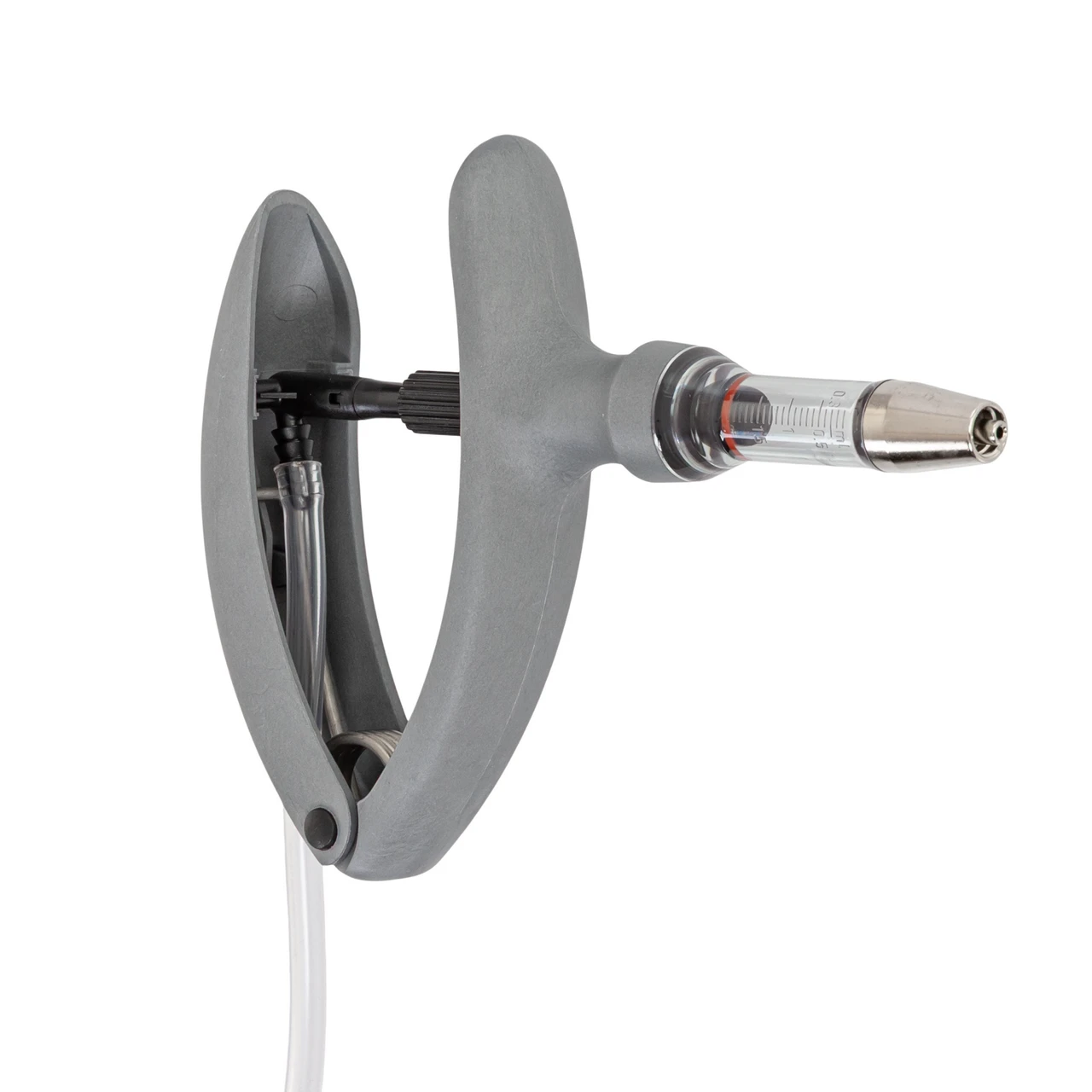 Seringă automată HSW ECO-Matic cu atașament de furtun, Luer Lock, 0,2-2 ml
