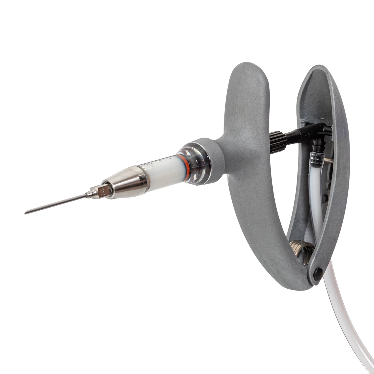 Seringă automată HSW ECO-Matic cu atașament de furtun, Luer Lock, 0,2-2 ml