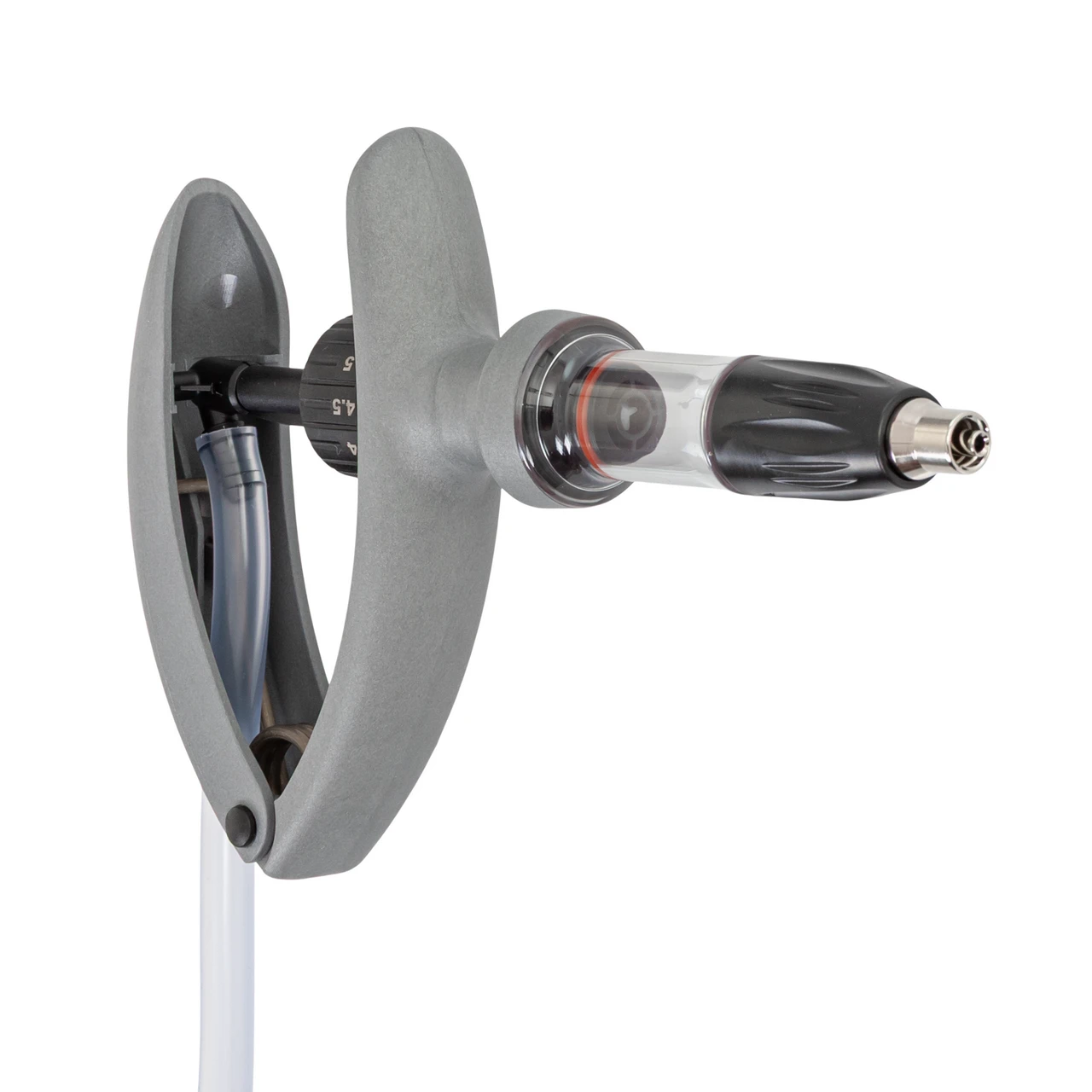 Seringă automată HSW ECO-Matic cu atașament de furtun, Luer Lock, 0,5-6 ml