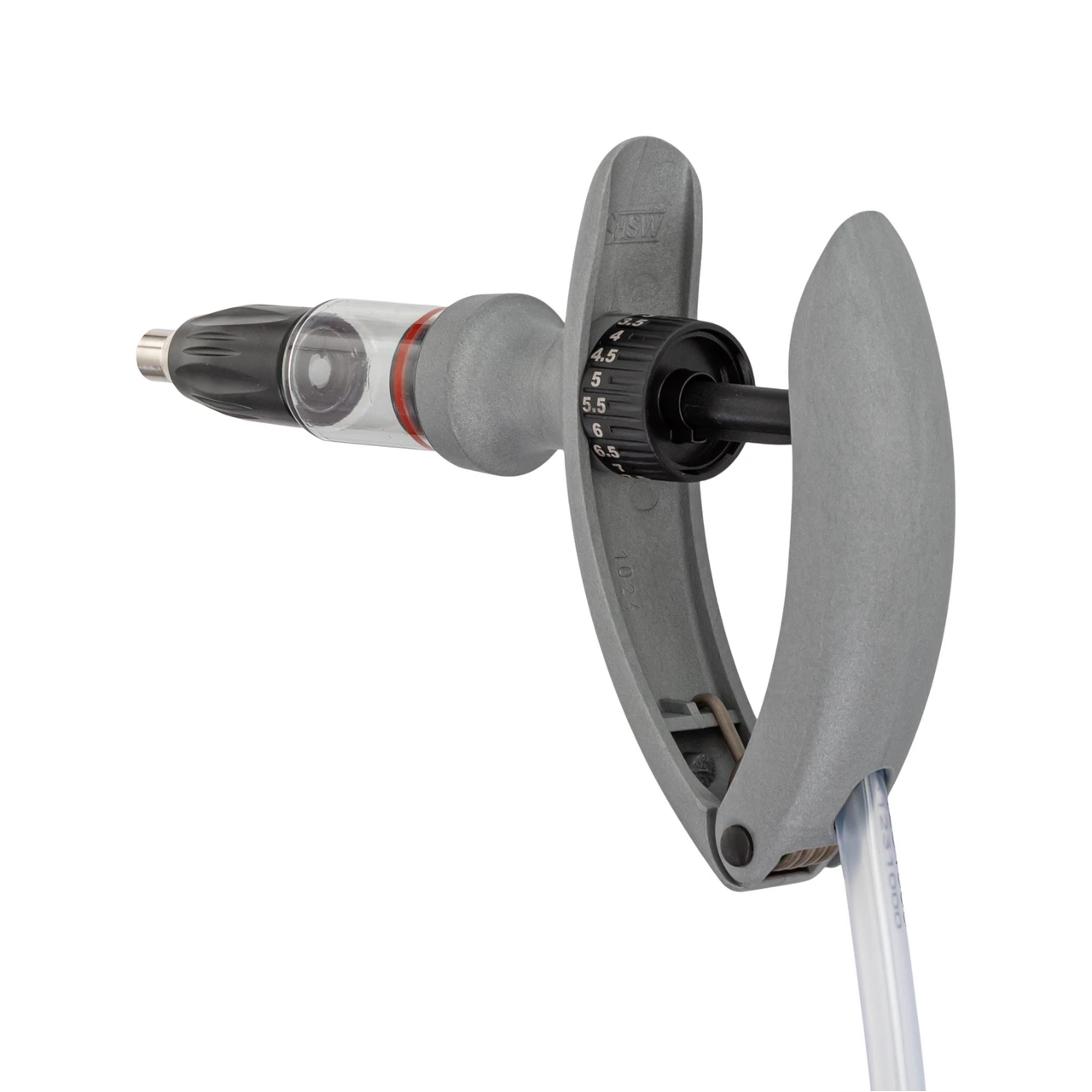Seringă automată HSW ECO-Matic cu atașament de furtun, Luer Lock, 0,5-10 ml