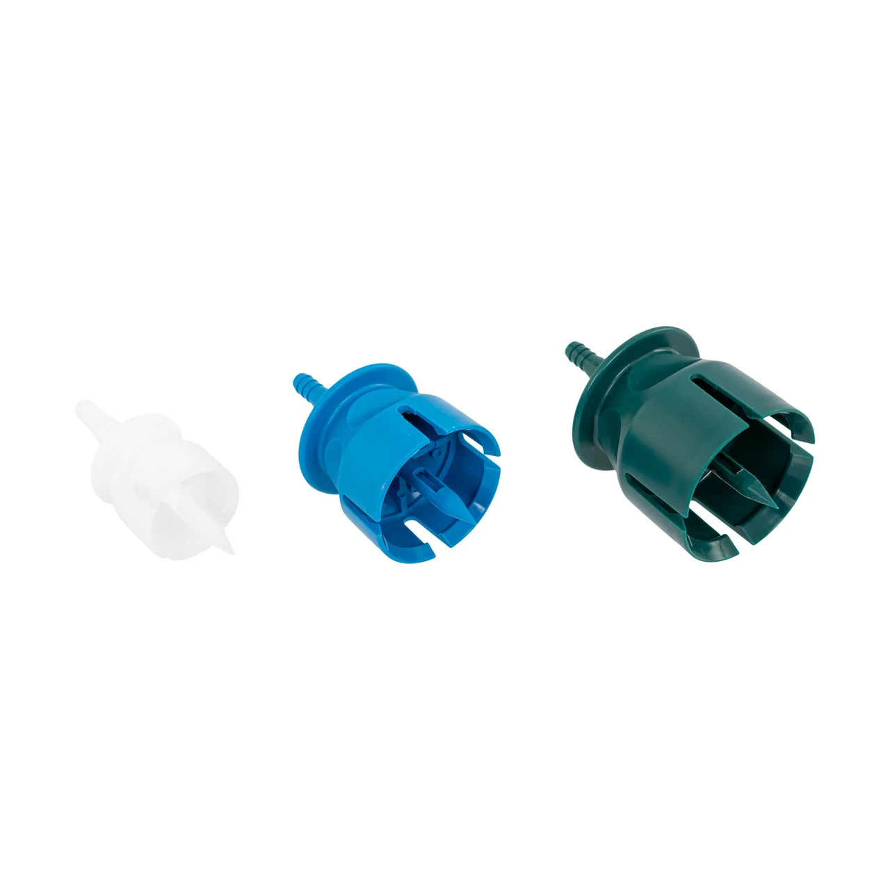 Set capace-adaptoare pentru flacoane, pentru seringi automate cu furtun