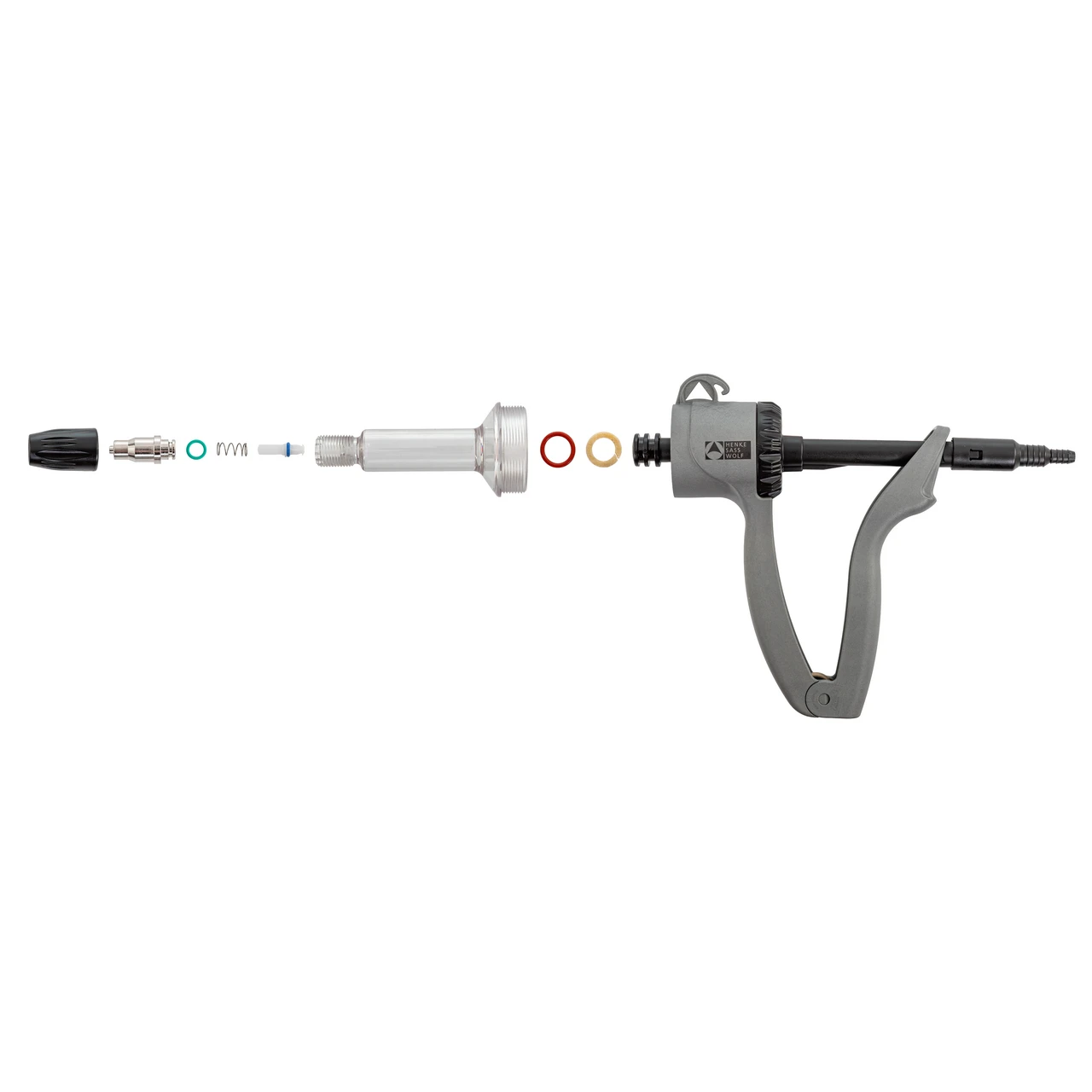 Seringă automată HSW Eco-Matic, cu atașament de furtun, Luer Lock, 0,5-12,5 ml