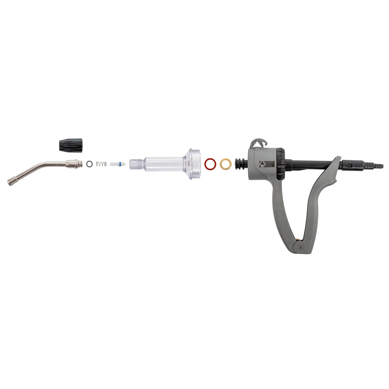 Dozator automat HSW Eco-Matic, cu atașament de furtun, 0,5-12,5 ml