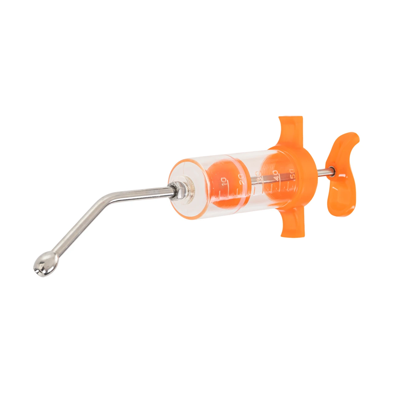 Seringă dozatoare pentru administrare orală, cu canulă curbată, 50 ml