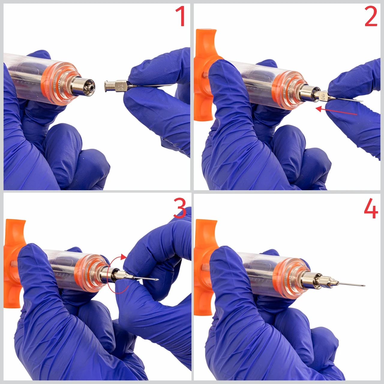 Seringă veterinară, 10 ml, Luer Lock