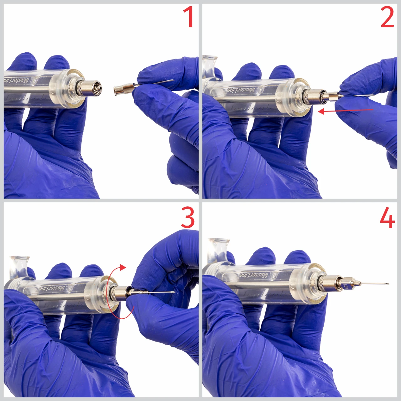 Seringă veterinară TU Flex-Master, 20 ml, Luer Lock