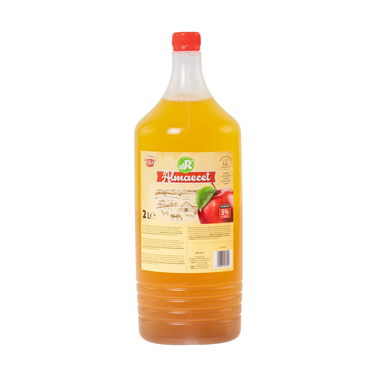 Oțet de mere 5%, 2 litri