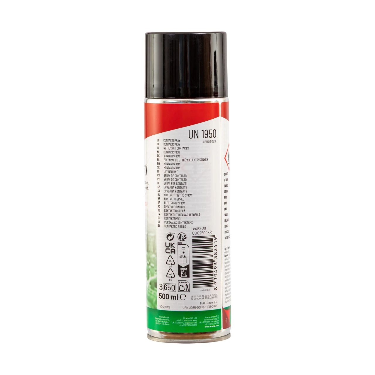 Spray pentru contacte electrice, 500 ml