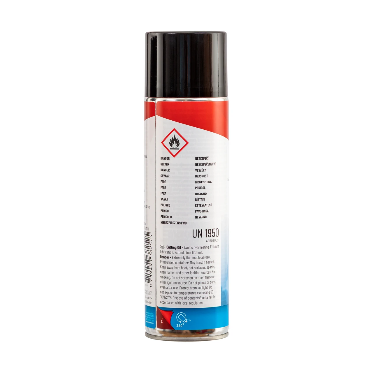Spray cu ulei de tăiere pentru prelucrarea metalelor, 500 ml