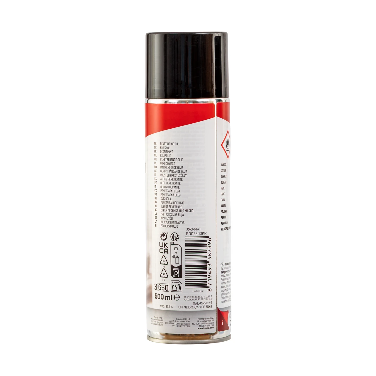Spray penetrant multifuncțional, 500 ml