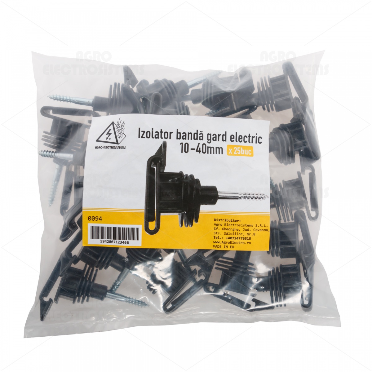 Pachet gard electric cu bandă 400 m, pentru 1 sau 0,25 Ha