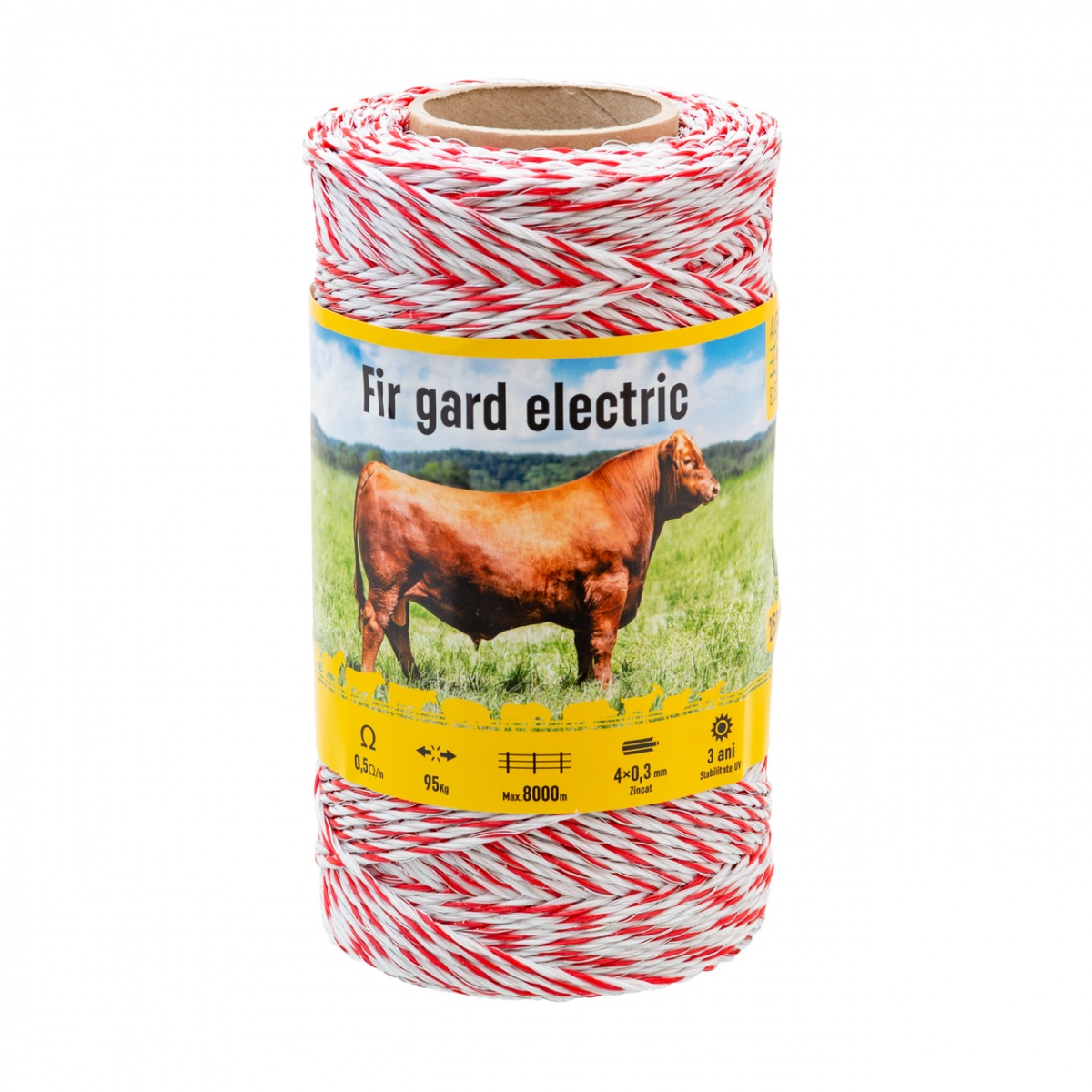 Fir gard electric - 250 m - 95 kg - 0,5 Ω/m