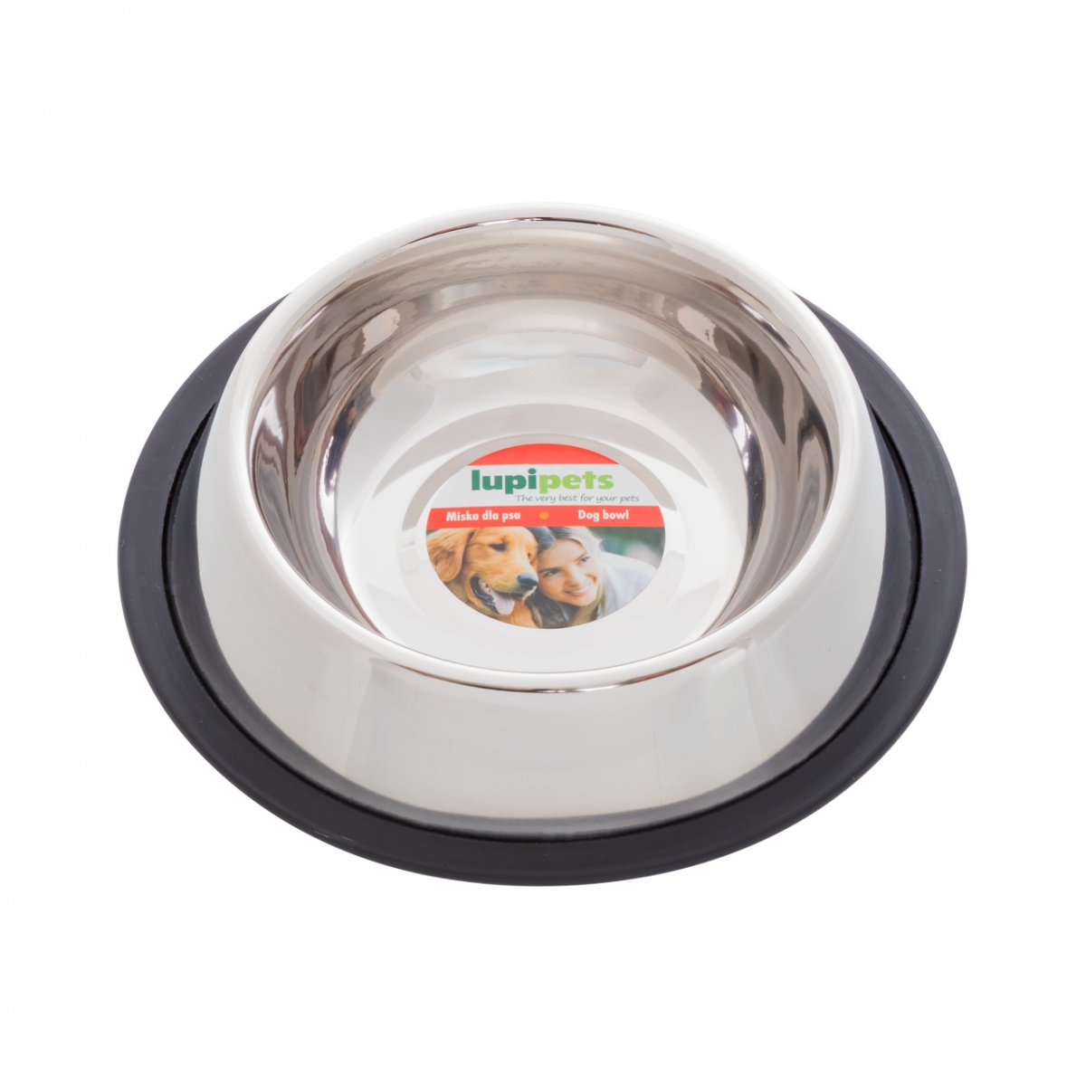 Castron din inox pentru câini, Ø16 cm, 450 ml