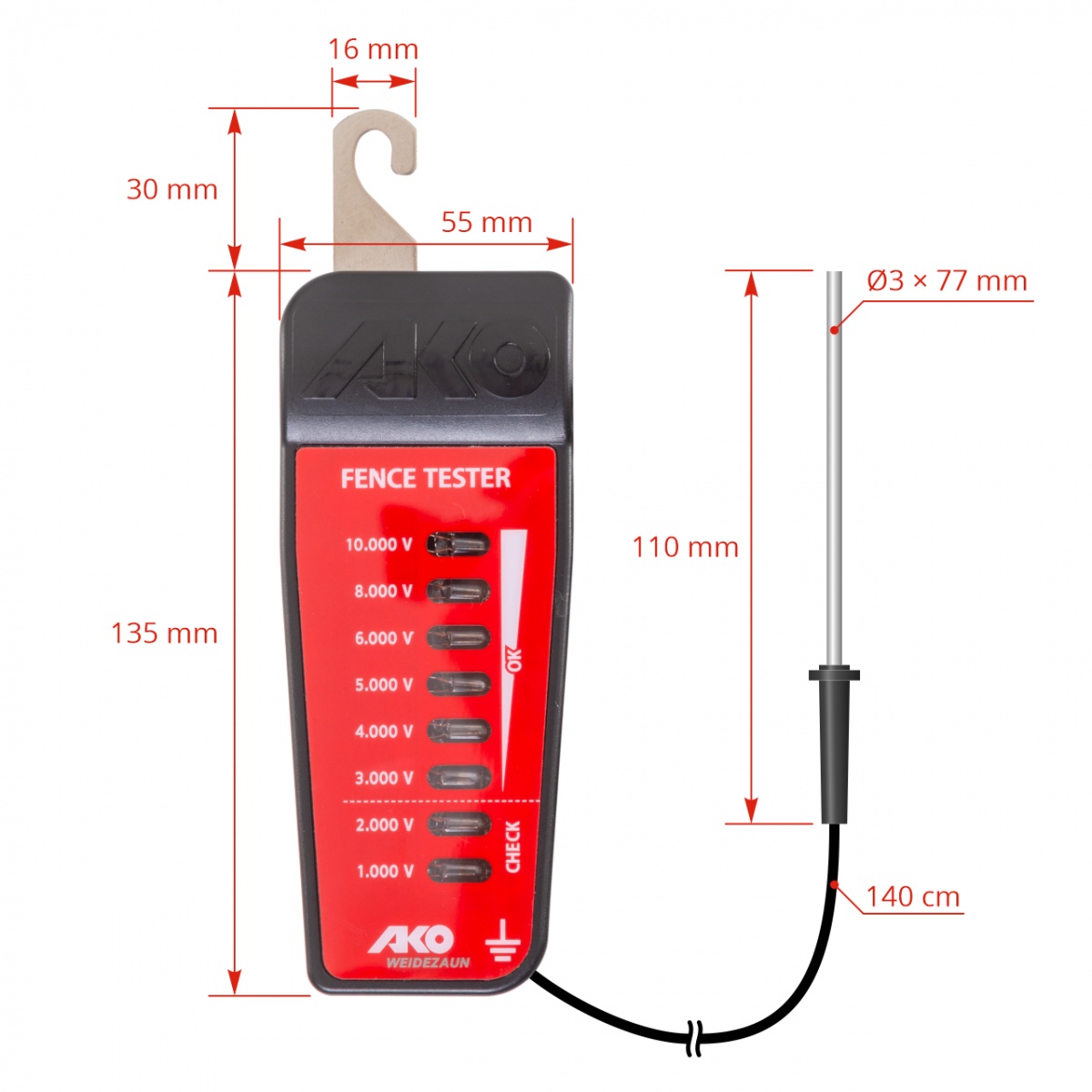 Tester 1-10 kV