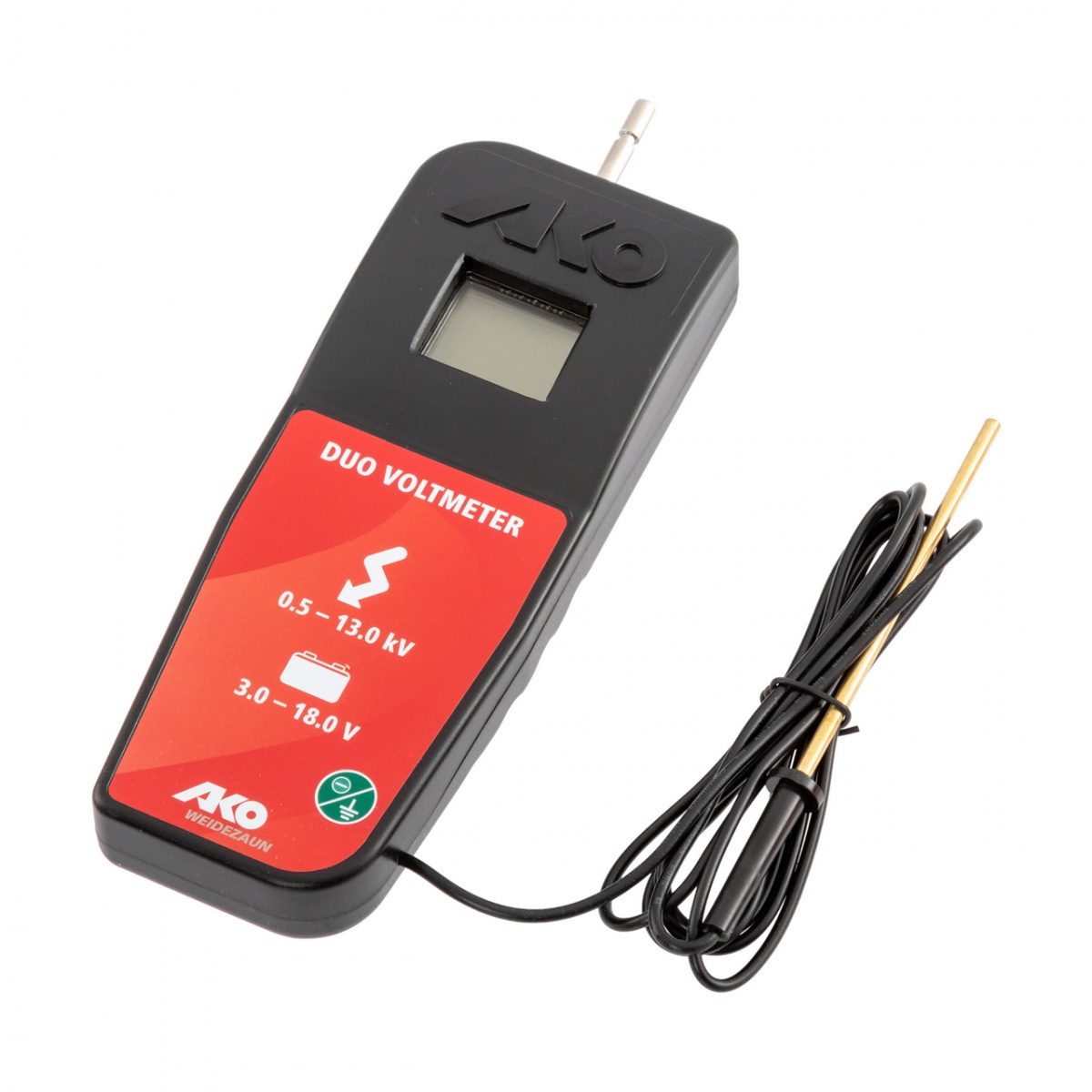 Tester digital pentru garduri electrice, acumulatori și baterii, 3-18 V, 500-13000 V