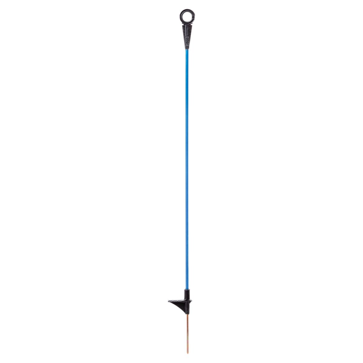Stâlp din fibră de sticlă, AKO Oval Premium, 110 cm, albastru