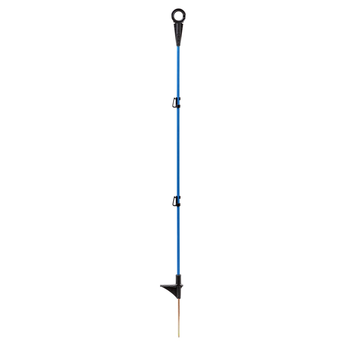 Stâlp din fibră de sticlă, AKO Oval Premium, 110 cm, albastru