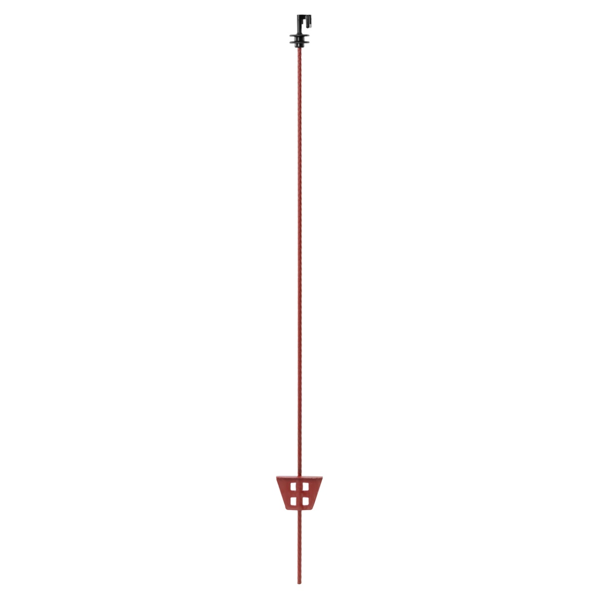 Stâlp din oțel, pentru gard electric, Ø8 mm × 107 cm