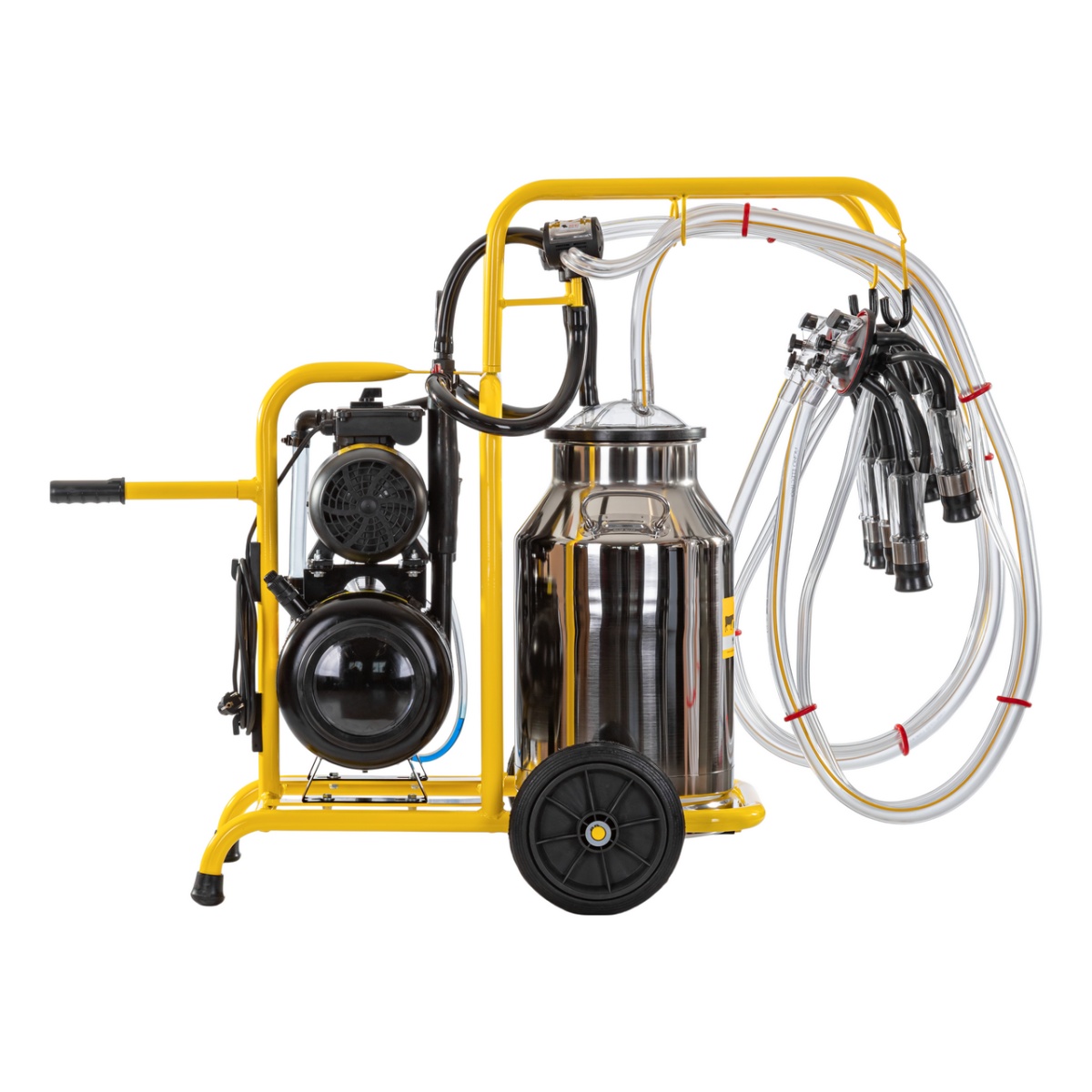 Aparat de muls vaci, 2 posturi, 1 bidon inox 40 litri