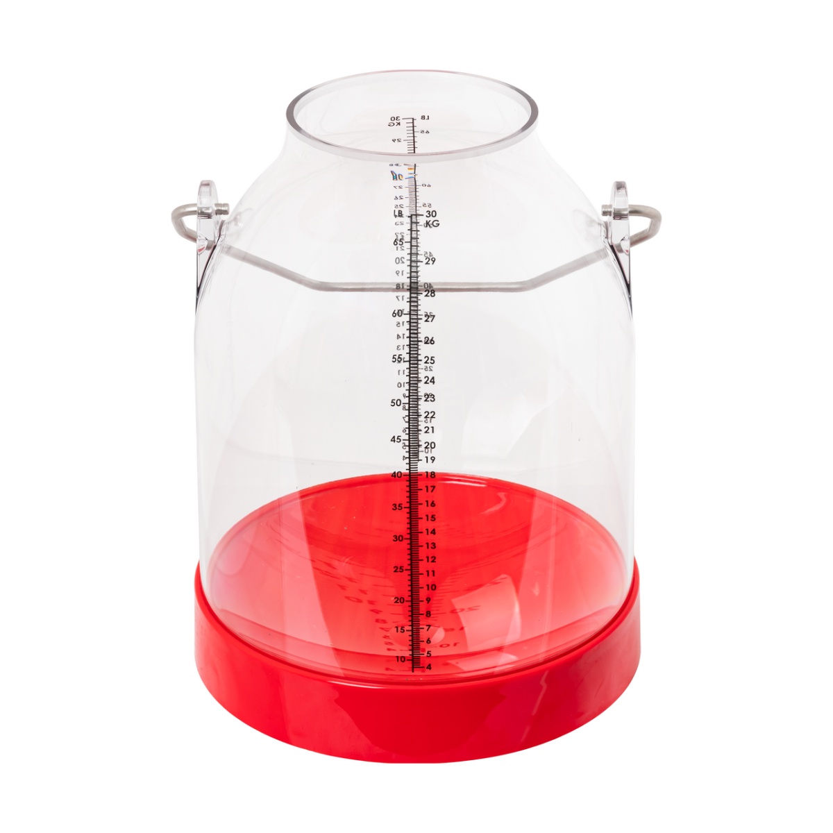 Bidon gradat pentru lapte, din plastic, 30 litri