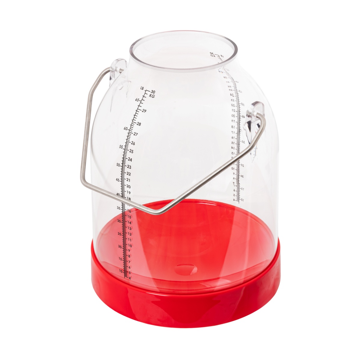 Bidon gradat pentru lapte, din plastic, 30 litri
