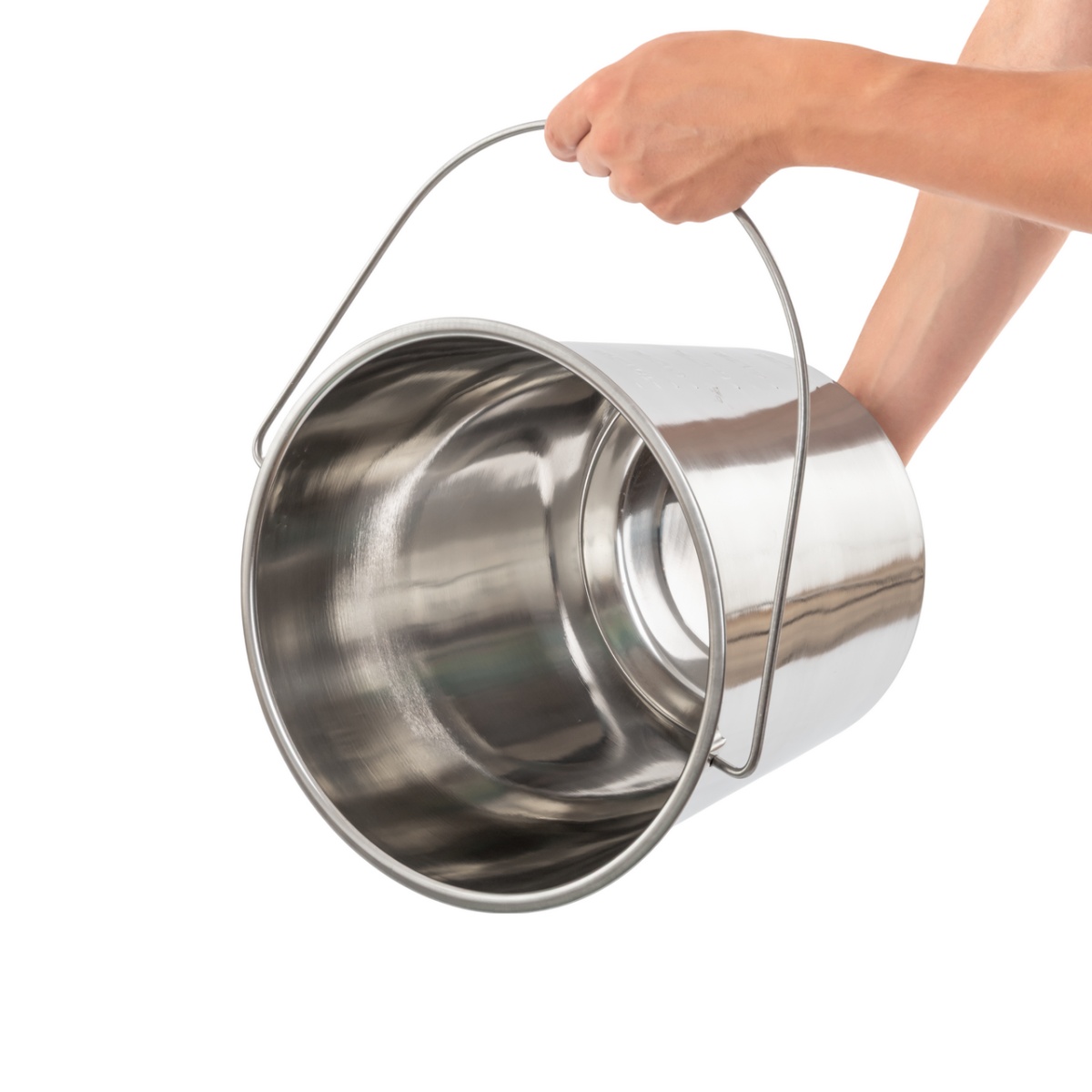 Găleată din inox, 12,3 litri